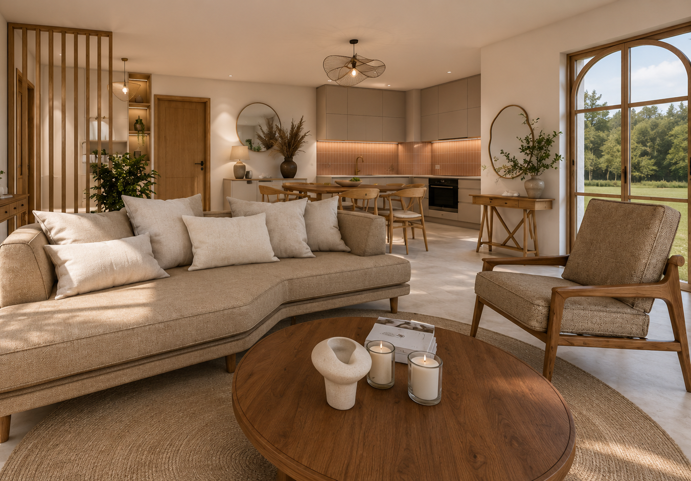 Rénovation complète d’une pièce de vie à Saint-Paul-Trois-Châteaux